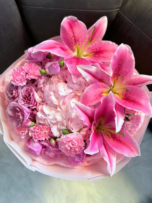 Full of Love Pink Blooms Bouquet