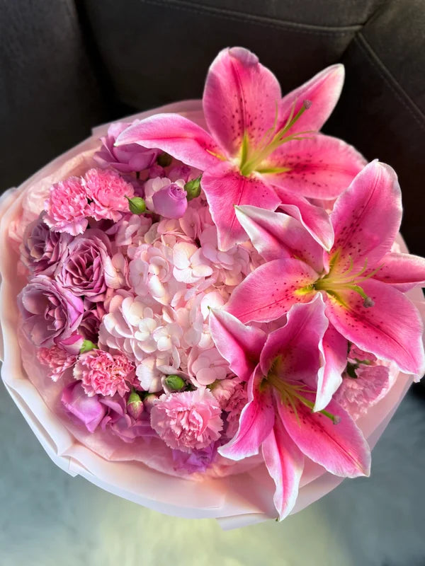 Full of Love Pink Blooms Bouquet