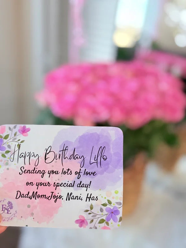 50 Pink Roses in a Basket & 3 Heart Shaped Balloon